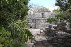 inside the maya archeological zone