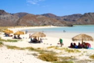 Balandra Beach, a protected biospheres and top ten travelers choice pic for best beach in Mexico