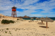Playa Cabo Pulmo, Baja California Sur, only coral reefs for scuba divers and snorkeling in this area