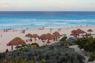 Playa Delfines, a blueflag awarded beach in Cancun