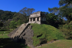 This temple is named after Count Jean Waldeck of France who stayed here sometime in the 18th century and published many examples of maya and aztec sculptures.