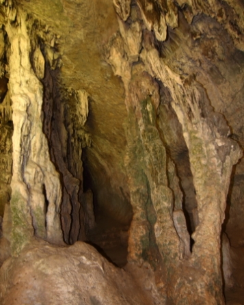 a look at the caves inside the arches