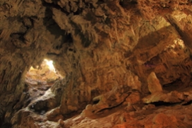 one of the cave openings