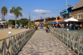 another pier is found at the east end of the malecon